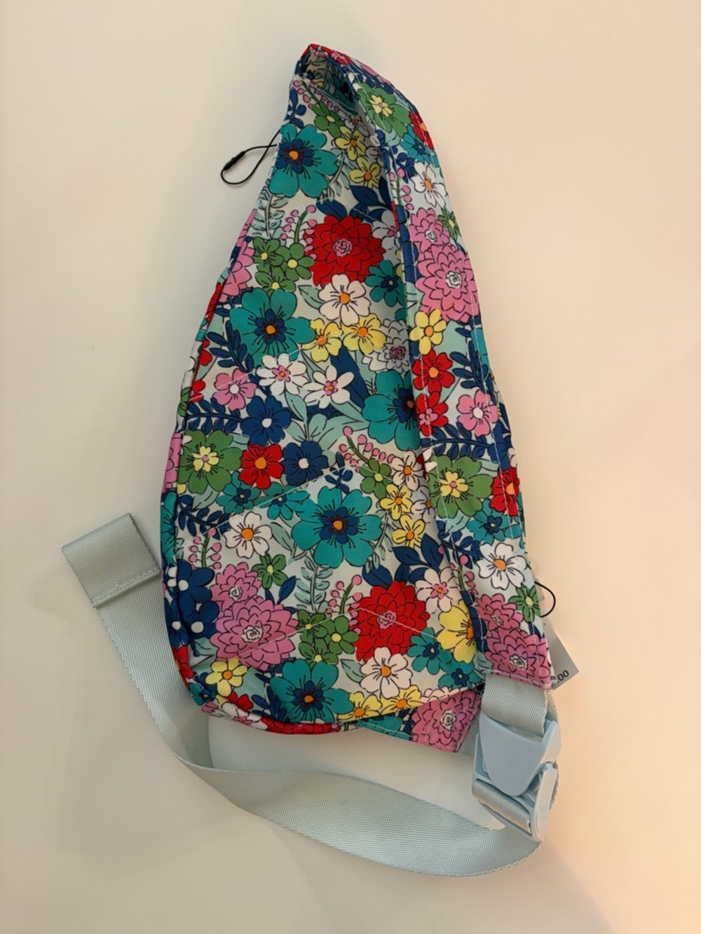 NWT Vera Bradley Light Blue Multi Floral Crossbody Sling Bag - Picture 4 of 4